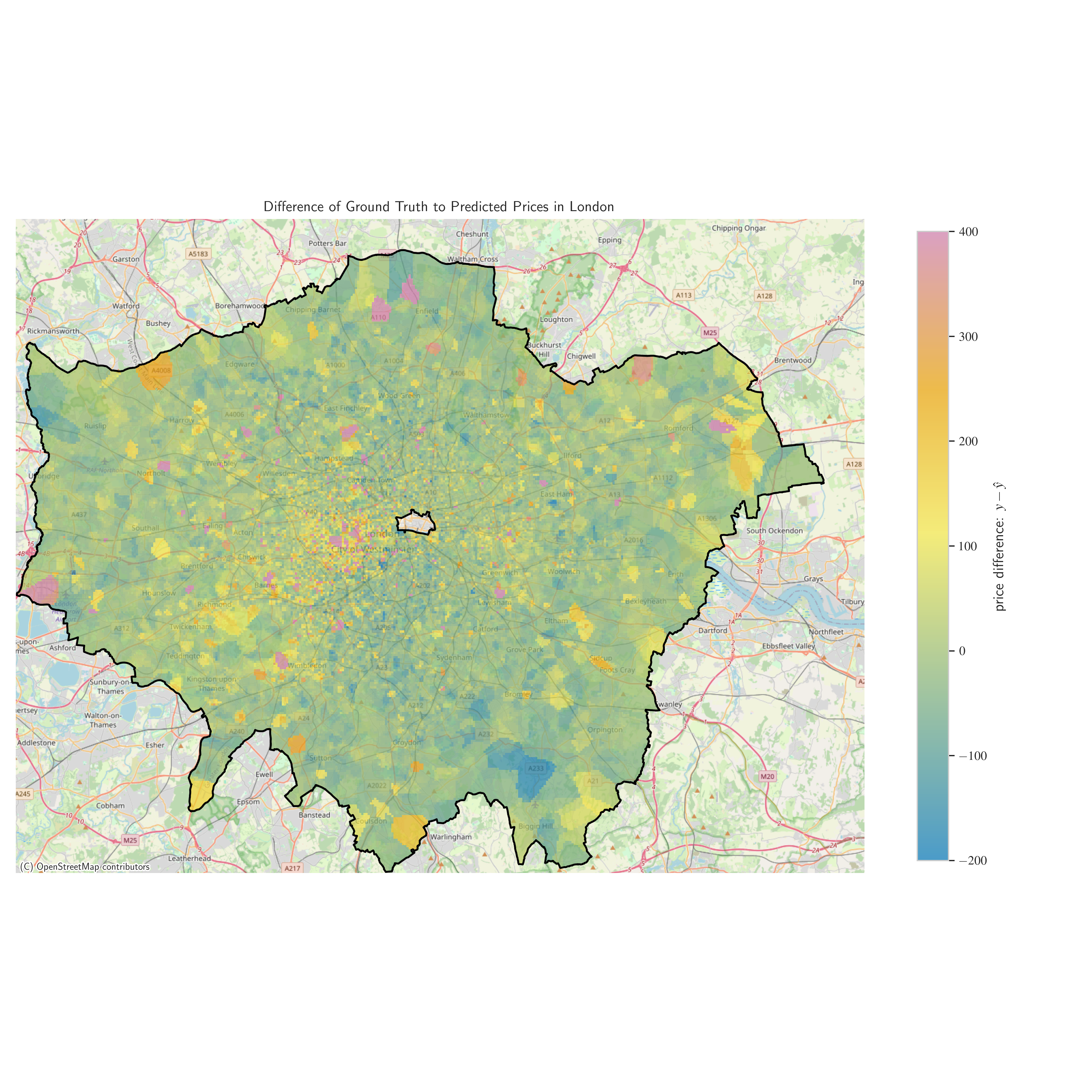 Price Plot on Map